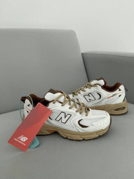 New Balance 530 White Beige Brown