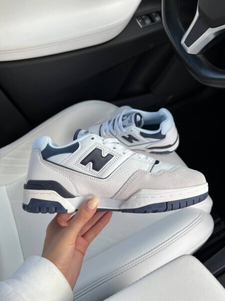 New Balance 550 White Navy