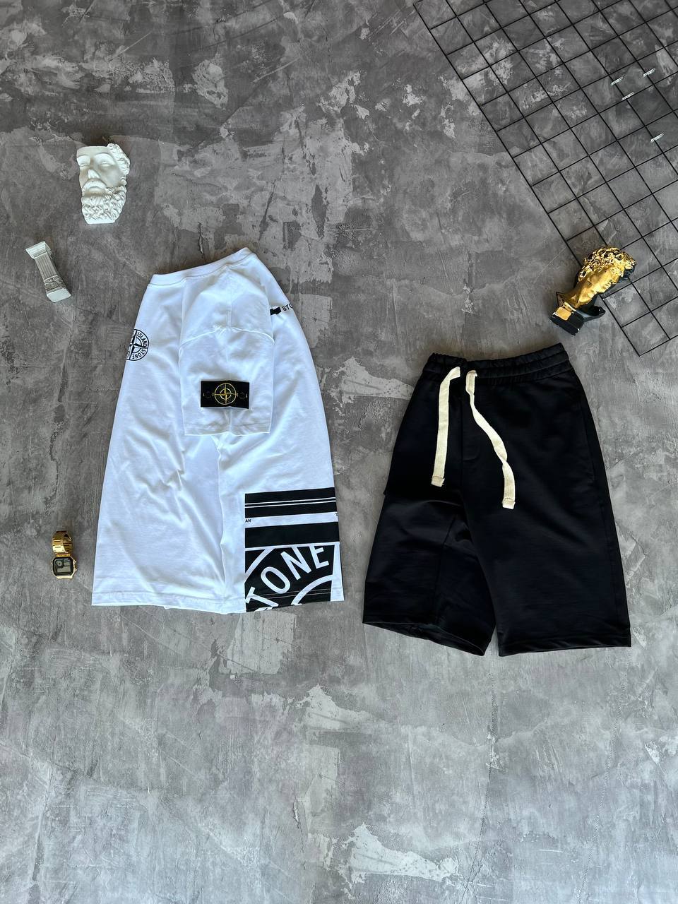 Спортивний літній костюм Stone Island - Зображення 2