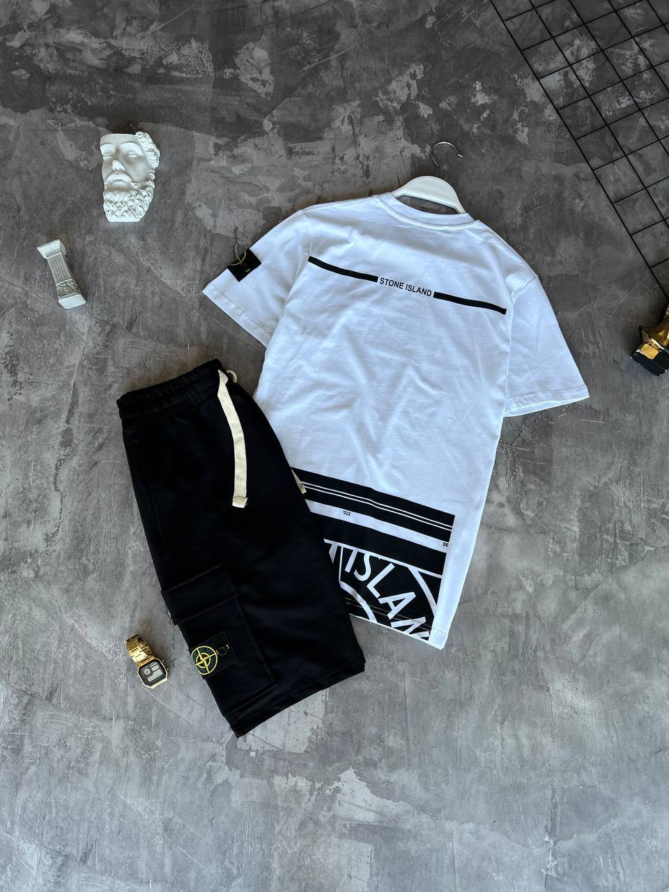 Спортивний літній костюм Stone Island - Зображення 3
