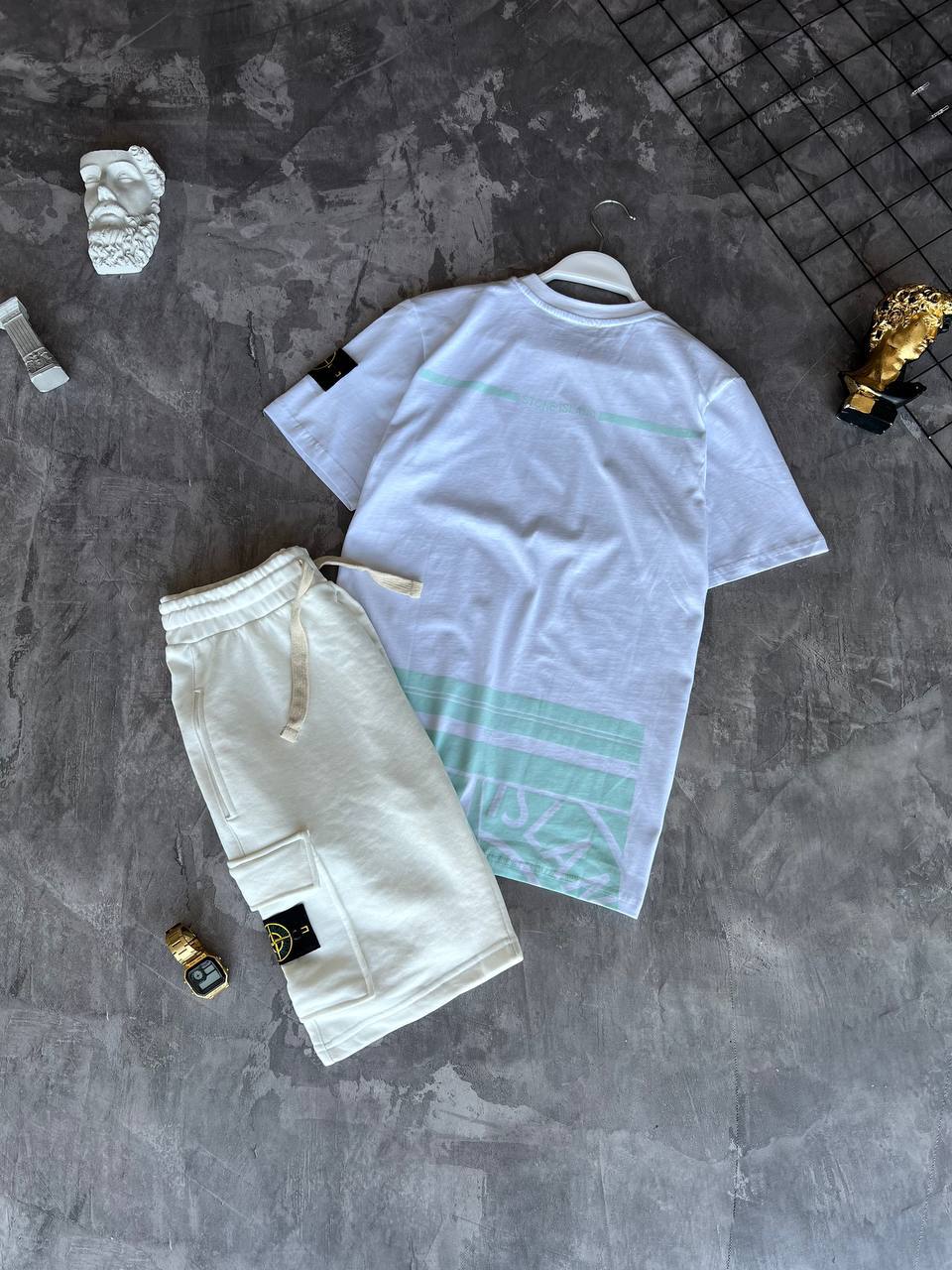 Спортивний літній костюм Stone Island - Зображення 3