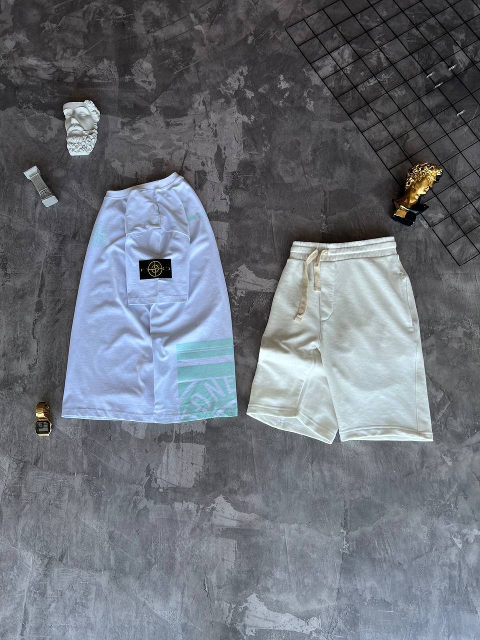 Спортивний літній костюм Stone Island - Зображення 2