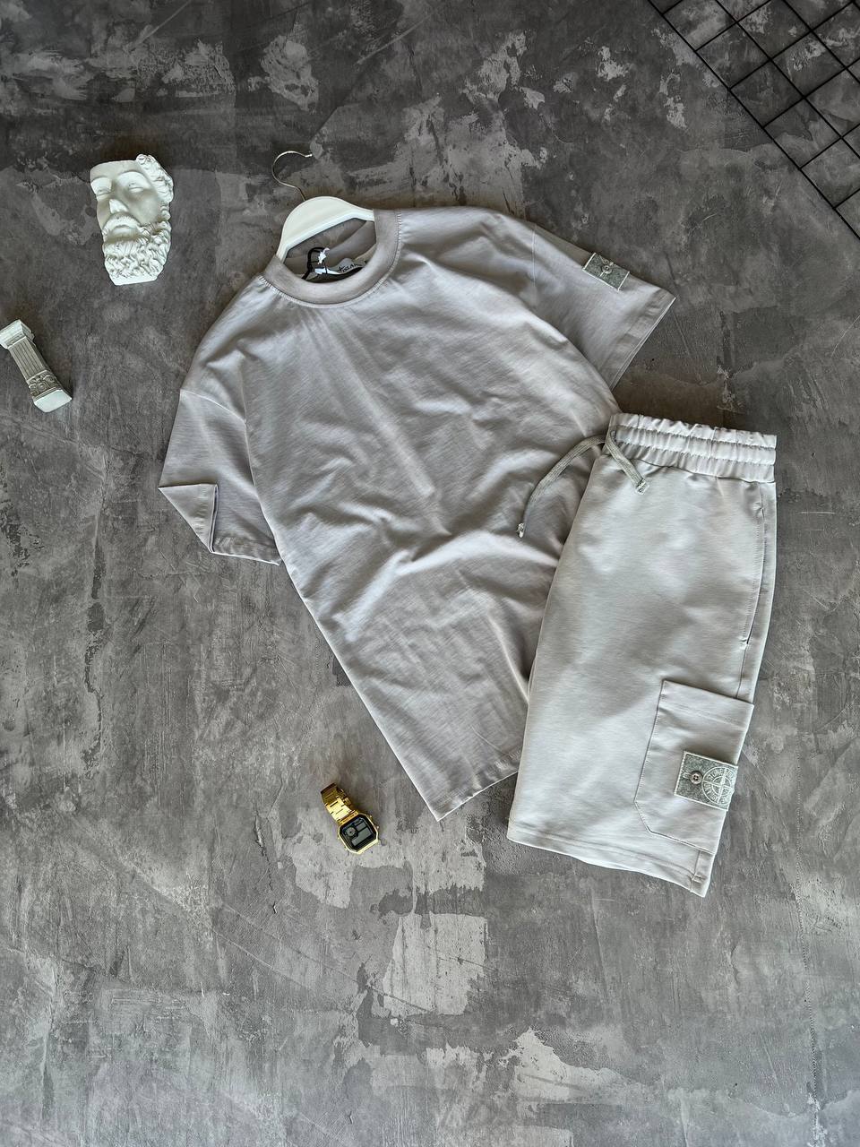 Спортивний літній костюм Stone Island - Зображення 4