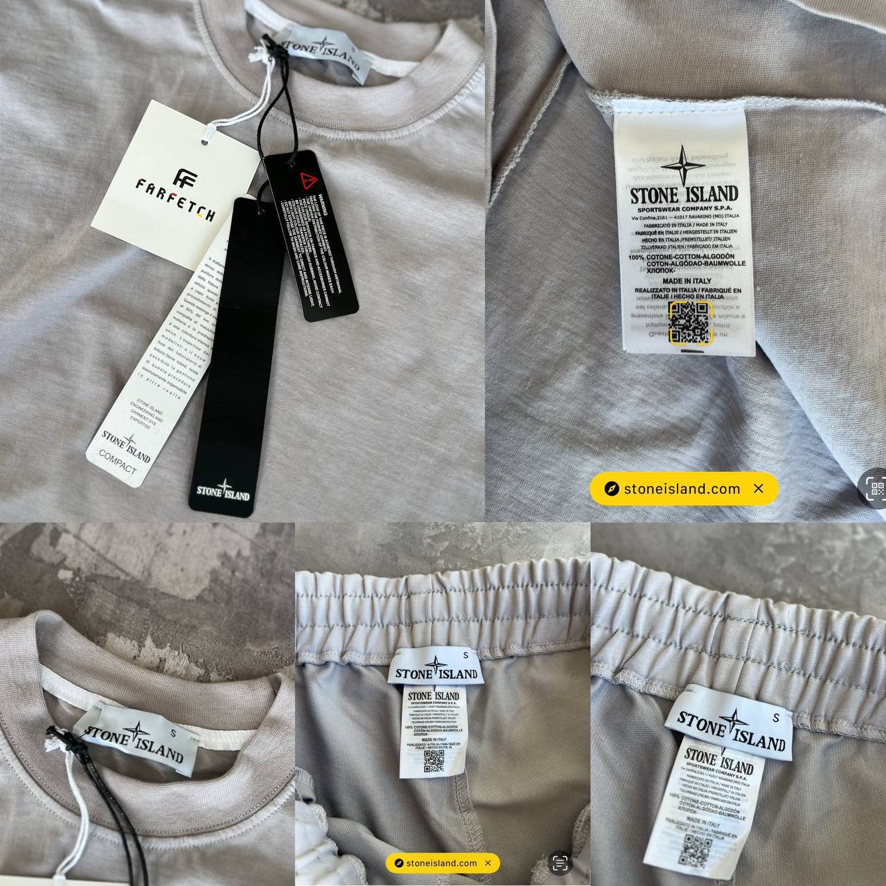 Спортивний літній костюм Stone Island - Зображення 8