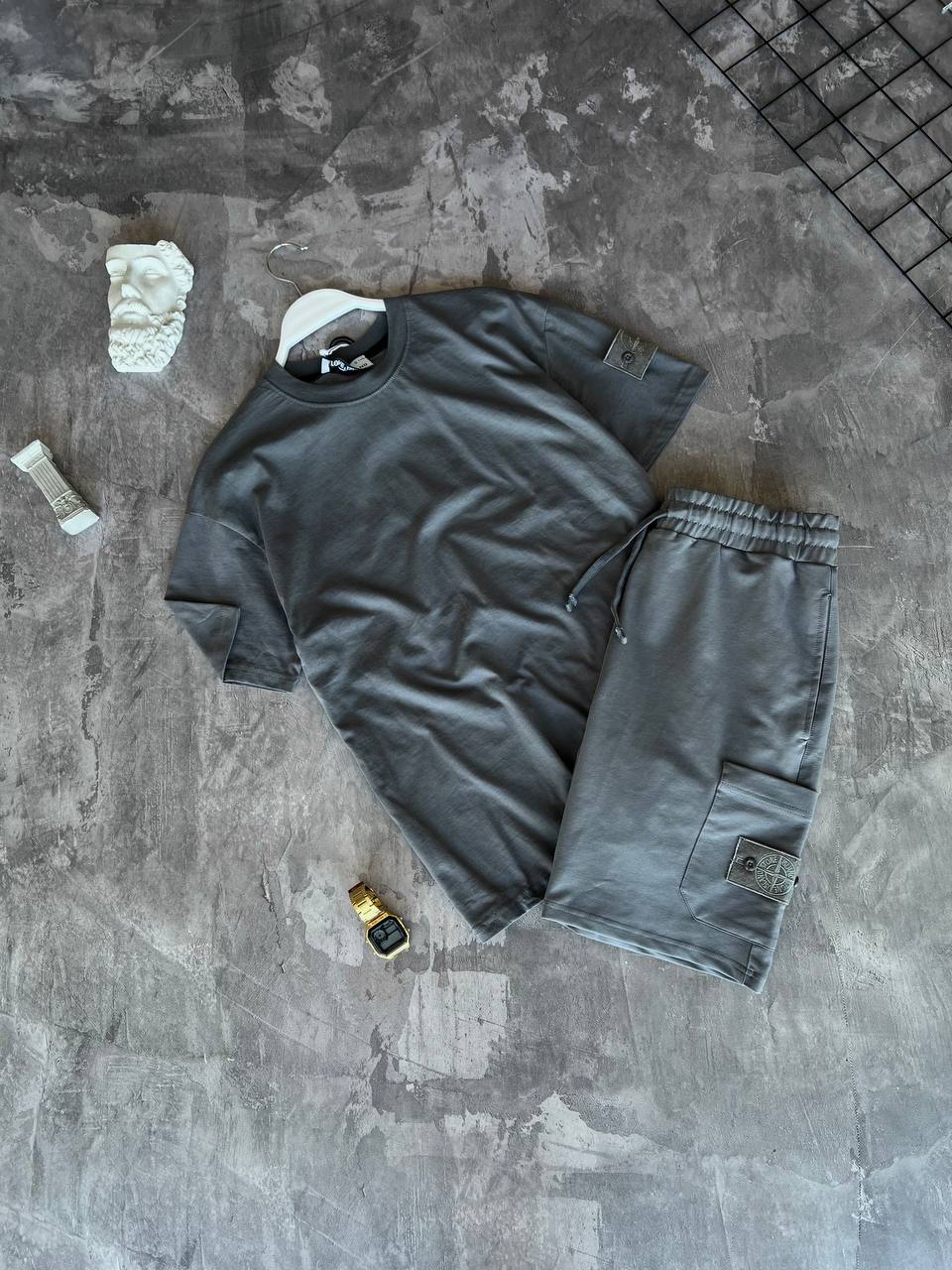 Спортивний літній костюм Stone Island - Зображення 4