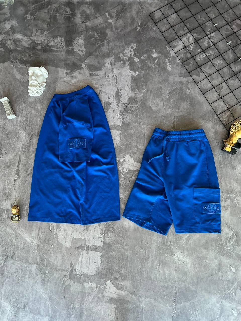 Спортивний літній костюм Stone Island - Зображення 2