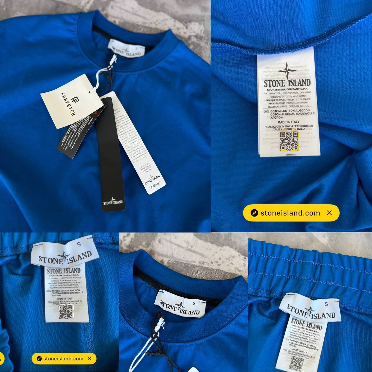 Спортивний літній костюм Stone Island - Зображення 8