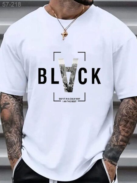 Футболка з ДТФ принтом (Оверсайз)