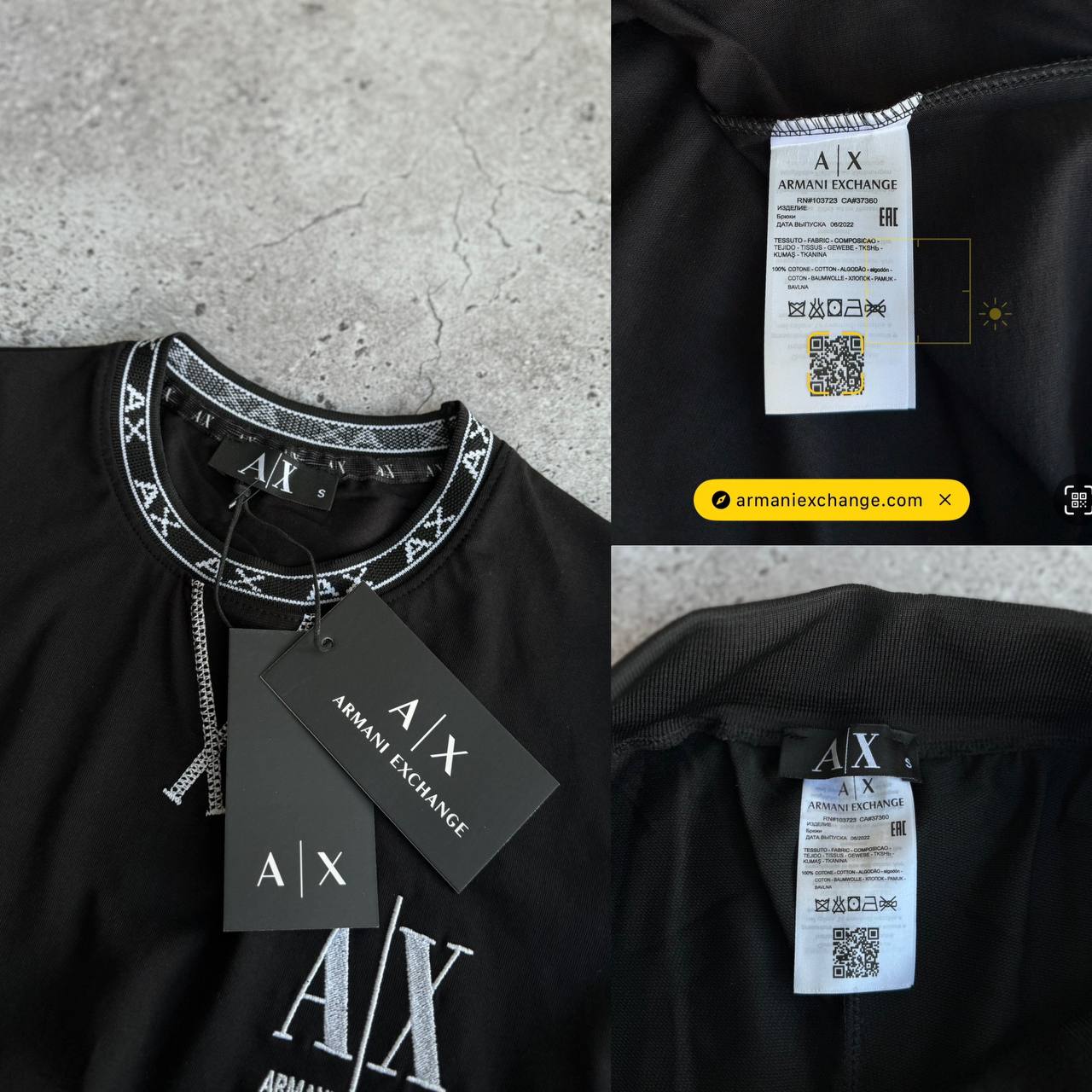Спортивний літній костюм Armani Exchange - Зображення 8